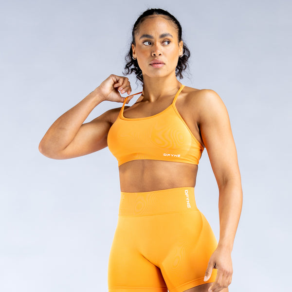 Abonlen Sports Bras for Women Workout Strappy Backless Bra Yoga