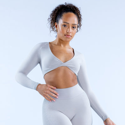 Ignite Twist Front Crop Top