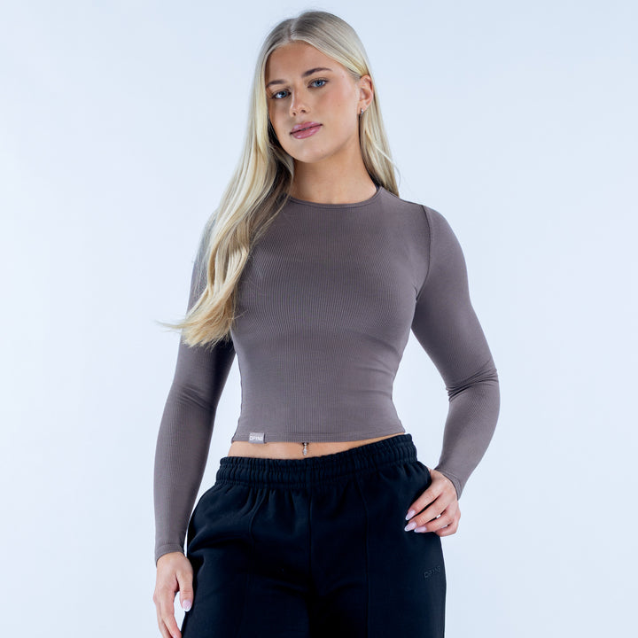 Revive Long Sleeve Ribbed Top