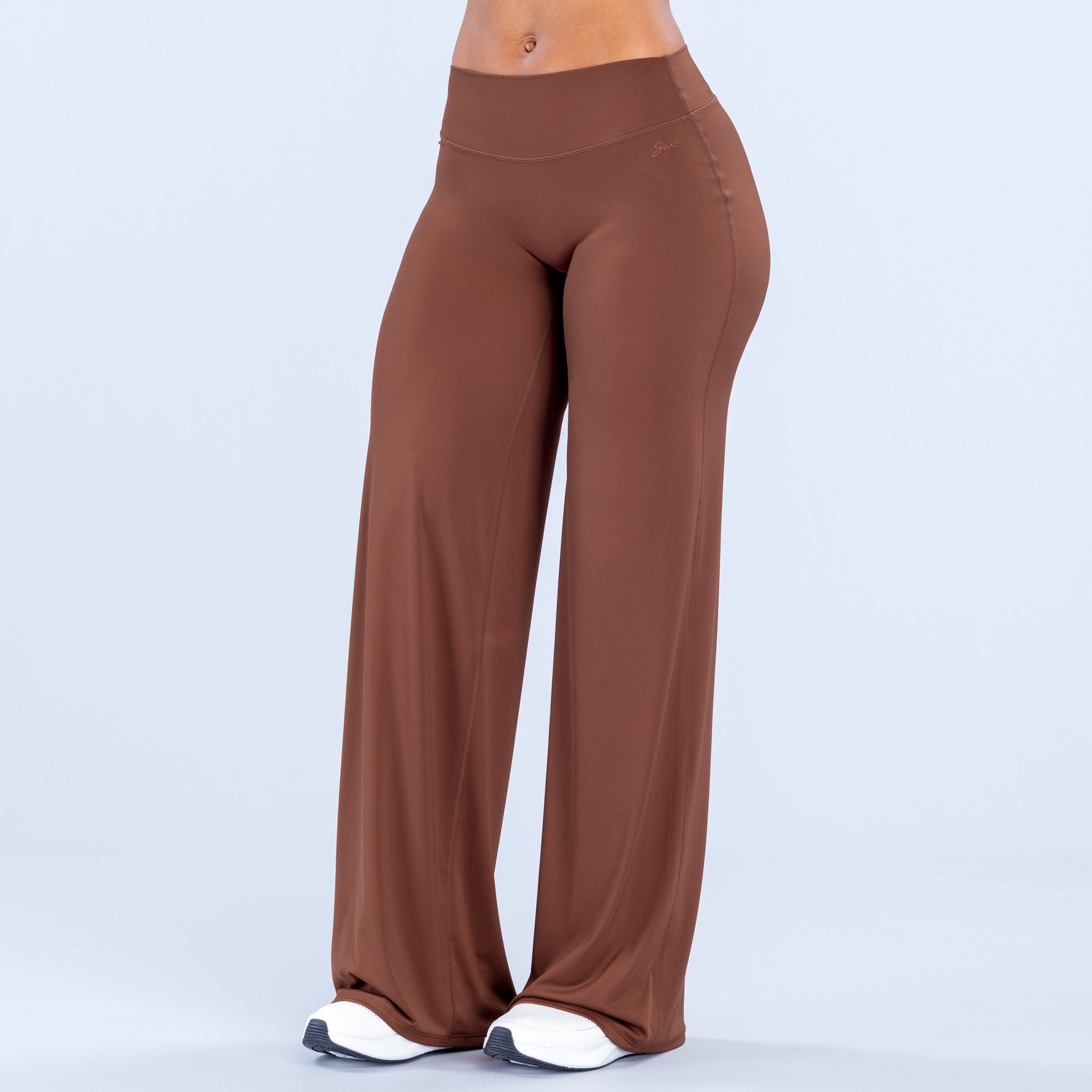 Sav Fold Over Wide Leg Pants – DFYNE