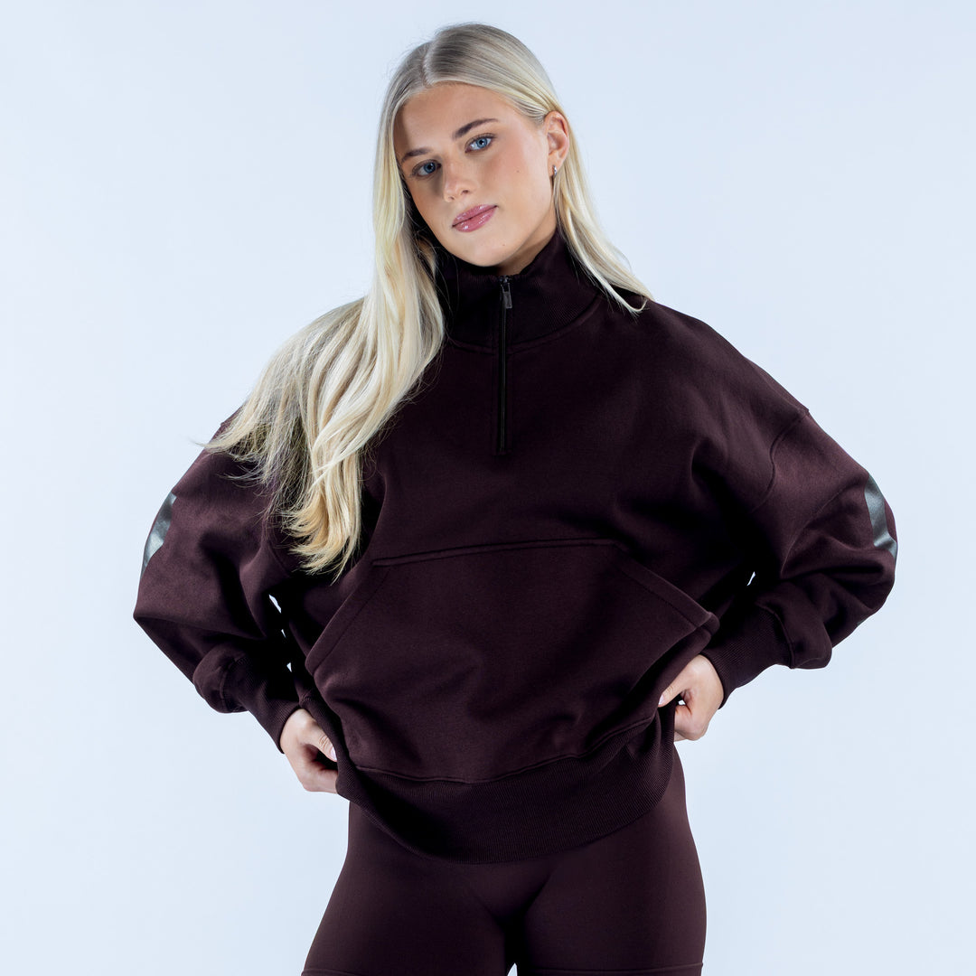 Signature Quarter Zip Sweatshirt