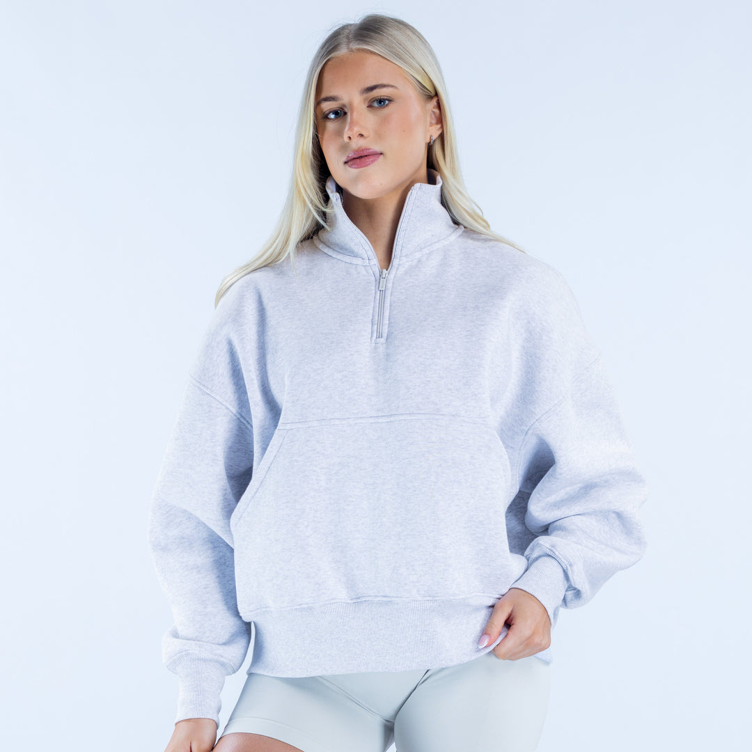 Signature Quarter Zip Sweatshirt