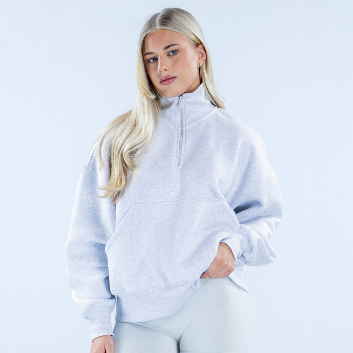 Signature Quarter Zip Sweatshirt