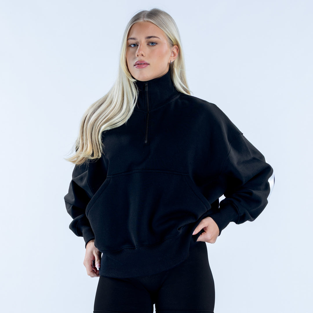 Signature Quarter Zip Sweatshirt