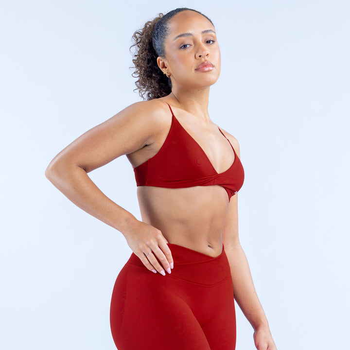 Vision Twist Front Sports Bra